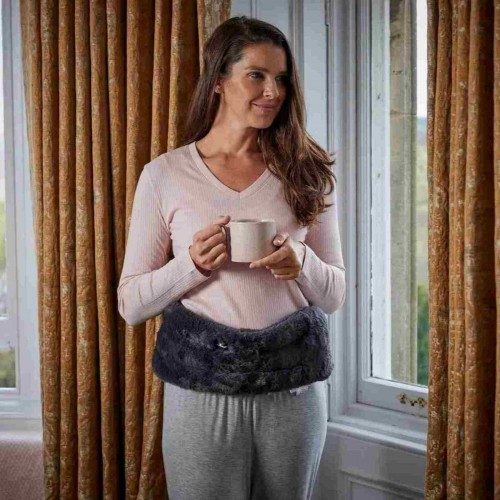 Luksuzni sivi oblog za tijelo za grijanje i opuštanje mišića